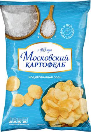 Московский картофель Соль 60г*12